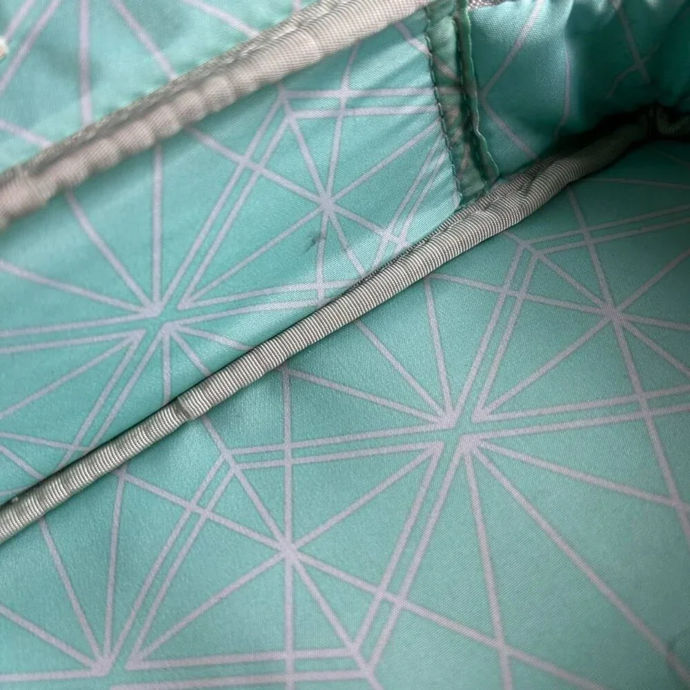 Silver Reflective Star Makeup / Pencil Case